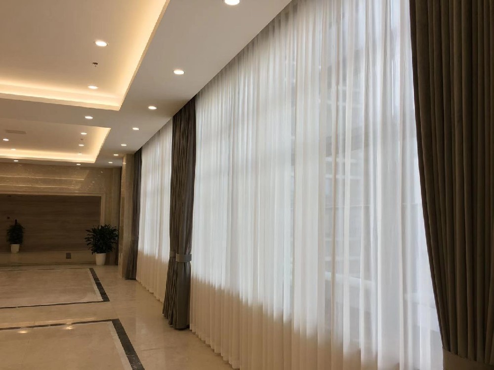 浙江杭州 《文欣大廈》 遮陽窗簾工程