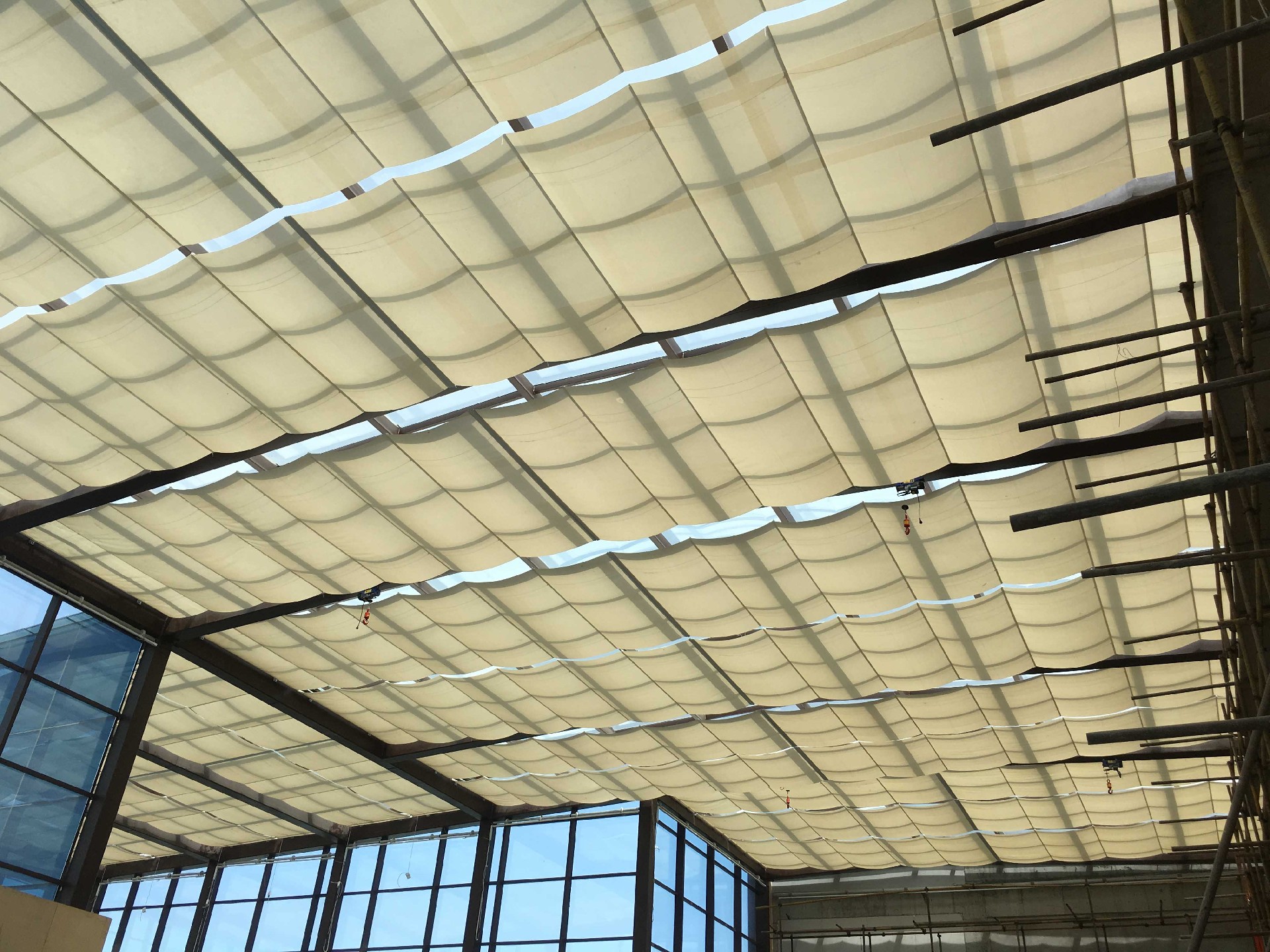 FCS折疊式天棚簾 FCS折疊式天棚簾