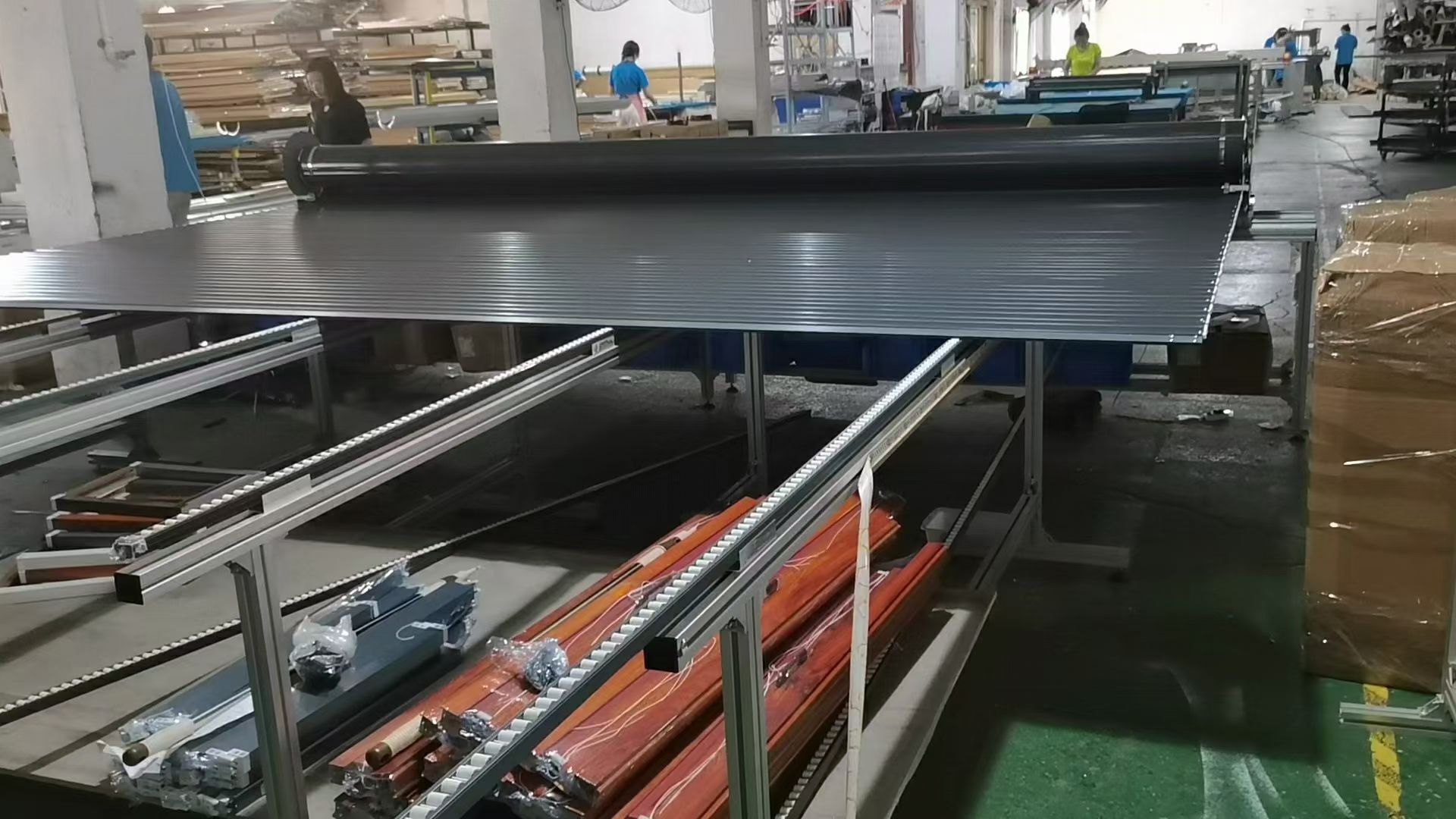 陽光房鋁合金天幕生產車間