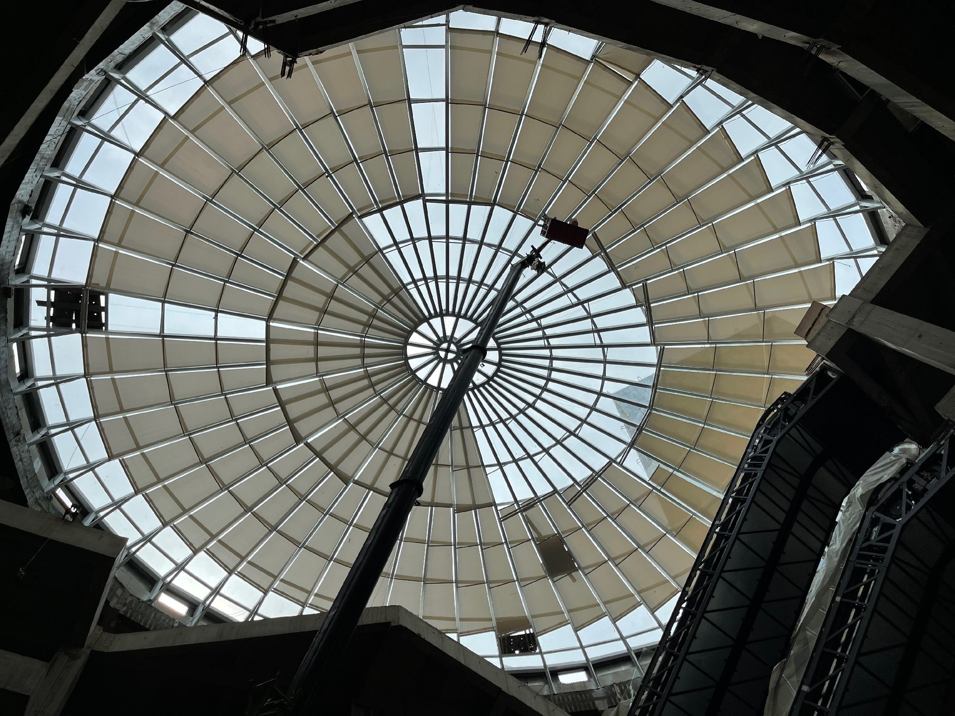 采光頂電動(dòng)遮陽簾